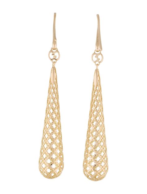 gucci teardrop earrings|wholesale gucci earrings.